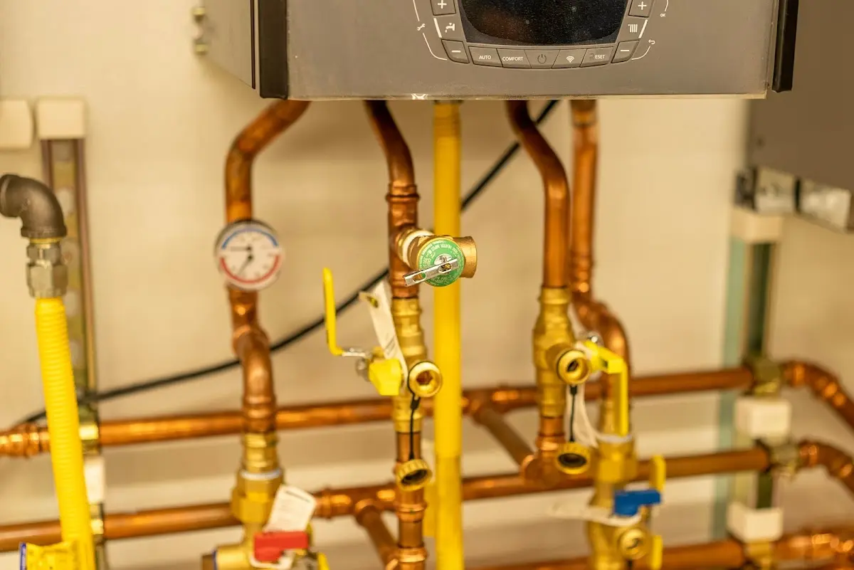 Licensed technician providing Slab Leak Repair for a homeowner in Bedford